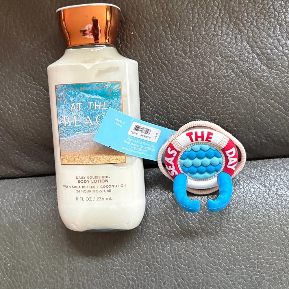 Bath and body at the beach lotion with seas the day multi purpose hook